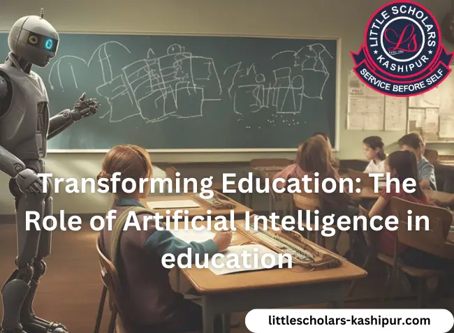 The Role of Artificial Intelligence in education