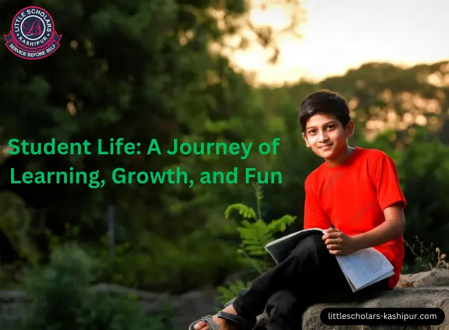 Diverse students studying together, symbolizing the essence of student life.